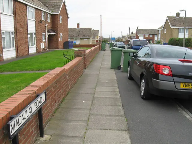 Houses on Macaulay Road near Rift House, Hartlepool