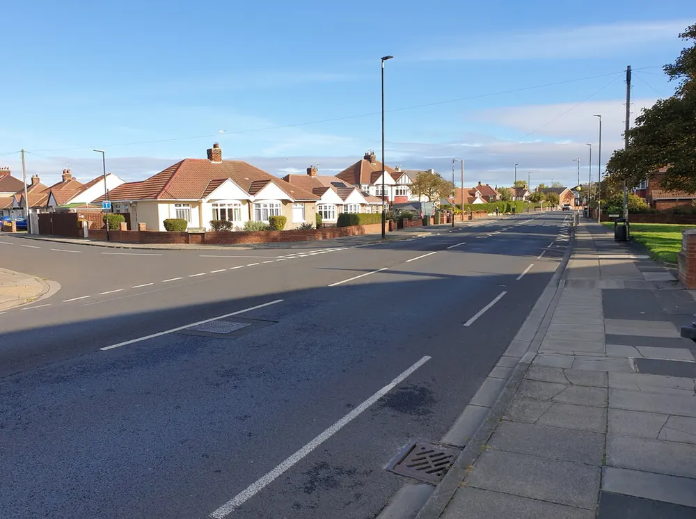 Houses on Station Lane, Seaton Carew, Hartlepool